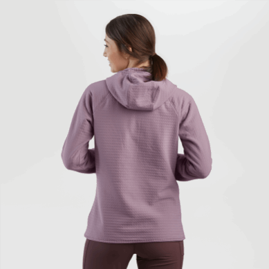 Outdoor UK Women's Vigor Plus Fleece Hoodie Moth