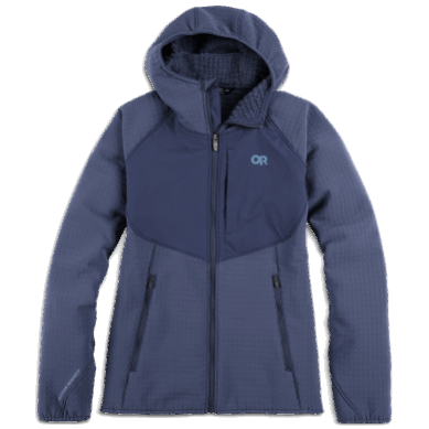 Outdoor UK Women's Vigor Plus Fleece Hoodie Naval Blue