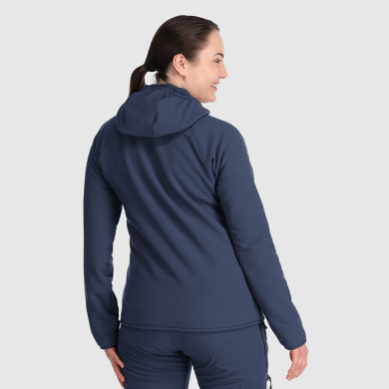 Outdoor UK Women's Vigor Plus Fleece Hoodie Naval Blue