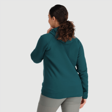 Outdoor UK Women's Vigor Plus Fleece Hoodie Treeline