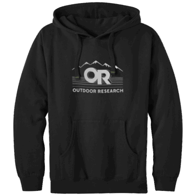 Outdoor UK Advocate Hoodie Black/White