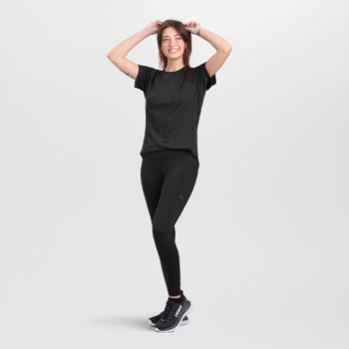 Outdoor UK Women's Melody 7/8 Leggings Black