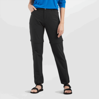 Outdoor UK Women's Ferrosi Convertible Pants Black