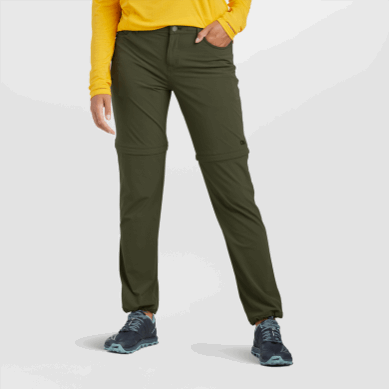 Outdoor UK Women's Ferrosi Convertible Pants Fatigue