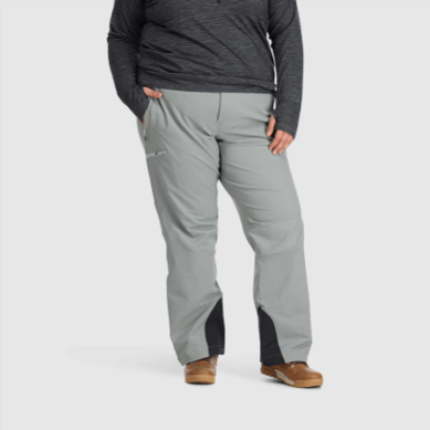 Outdoor UK Women's Cirque Ii Plus Size Pants Light Pewter