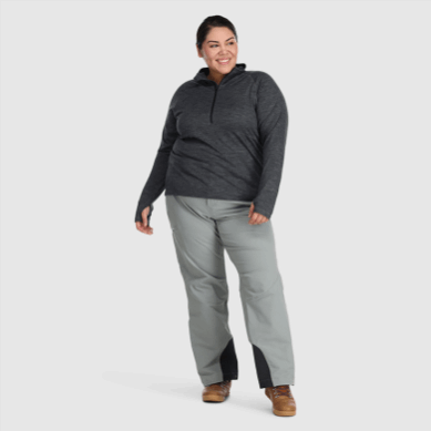 Outdoor UK Women's Cirque Ii Plus Size Pants Light Pewter