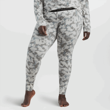 Outdoor UK Women's Alpine Onset Merino Bottoms Snow Camo