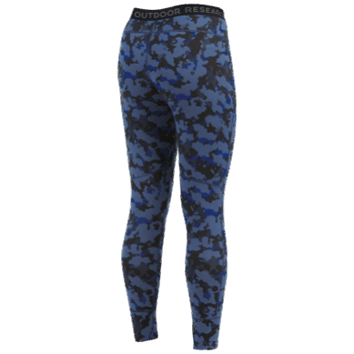 Outdoor UK Women's Alpine Onset Merino Bottoms Naval Blue Camo