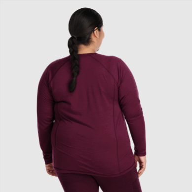 Outdoor UK Women's Alpine Onset Merino Crew Kalamata