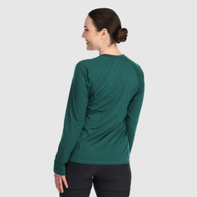 Outdoor UK Women's Alpine Onset Merino Crew Treeline