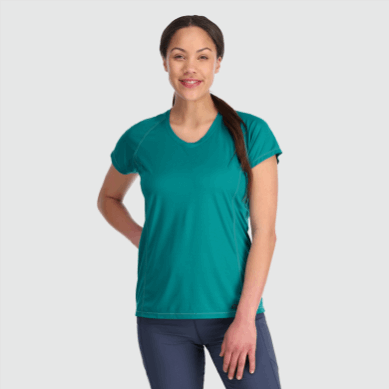 Outdoor UK Women's Echo T-Shirt Deep Lake