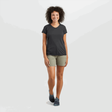 Outdoor UK Women's Echo T-Shirt Storm