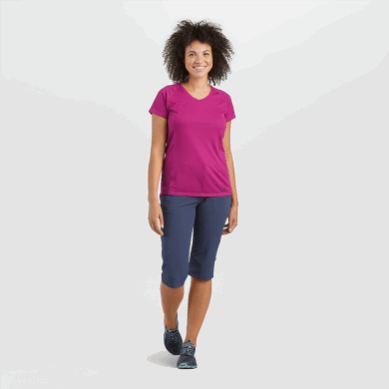 Outdoor UK Women's Echo T-Shirt Fuchsia