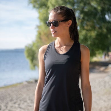 Outdoor UK Women's Echo Tank Black