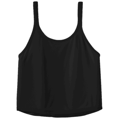Outdoor UK Women's Echo Crop Tank Black