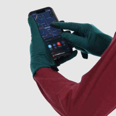 Outdoor UK Merino 150 Sensor Liners Treeline