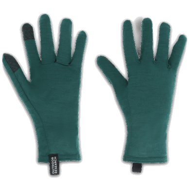 Outdoor UK Merino 150 Sensor Liners Treeline