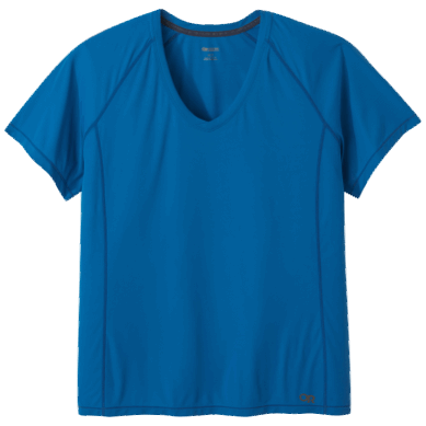 Outdoor UK Women's Echo Plus Size T-Shirt Classic Blue