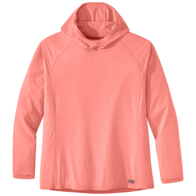 Outdoor UK Women's Echo Plus Size Hoodie Guava