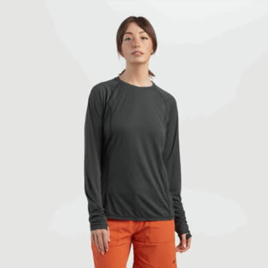 Outdoor UK Women's Echo Long Sleeve Tee Storm