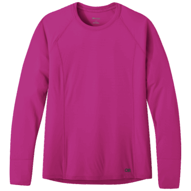 Outdoor UK Women's Echo Long Sleeve Tee Fuchsia