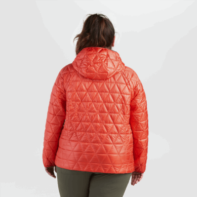 Outdoor UK Women's Helium Insulated Plus Size Hoodie Sunset