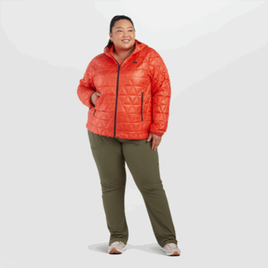 Outdoor UK Women's Helium Insulated Plus Size Hoodie Sunset