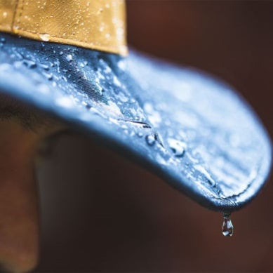 Outdoor UK Seattle Sombrero Rain Hat Black