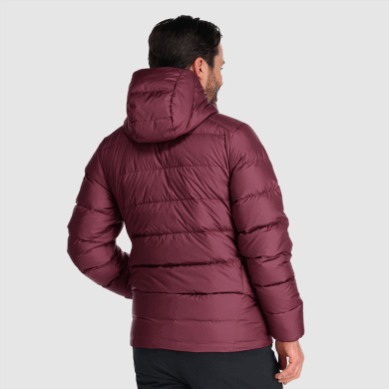 Outdoor UK Men's Coldfront Down Hoodie Kalamata