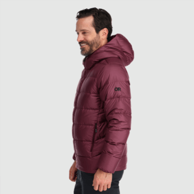 Outdoor UK Men's Coldfront Down Hoodie Kalamata