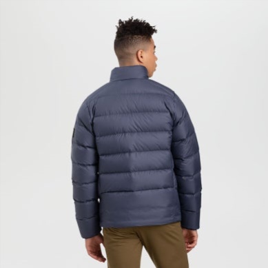 Outdoor UK Men's Coldfront Down Jacket Naval Blue