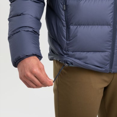 Outdoor UK Men's Coldfront Down Jacket Naval Blue