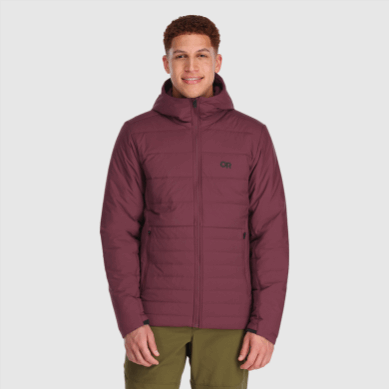 Outdoor UK Men's Shadow Insulated Hoodie Kalamata