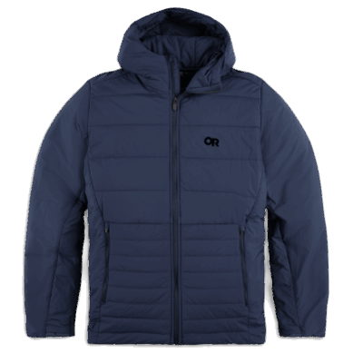 Outdoor UK Men's Shadow Insulated Hoodie Naval Blue