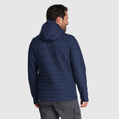 Outdoor UK Men's Shadow Insulated Hoodie Naval Blue
