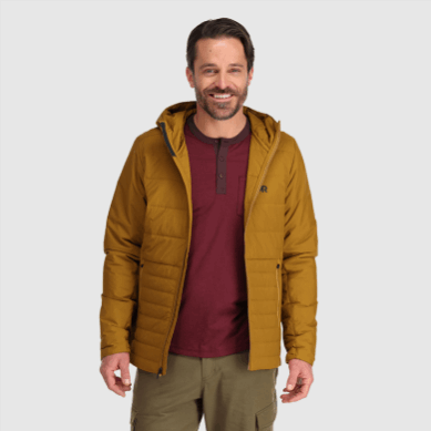 Outdoor UK Men's Shadow Insulated Hoodie Tapenade