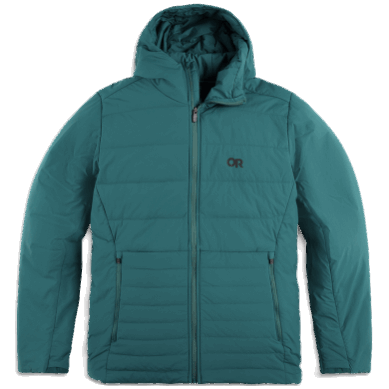 Outdoor UK Men's Shadow Insulated Hoodie Treeline