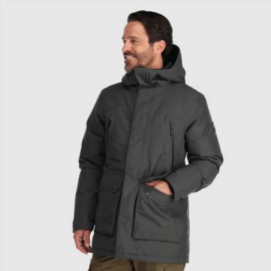 Outdoor UK Men's Stormcraft Down Parka Storm