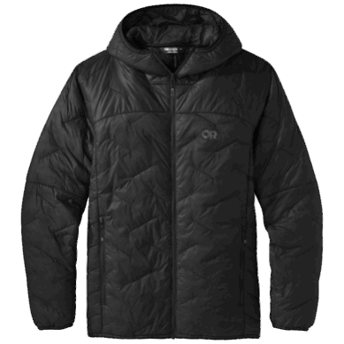 Outdoor UK Men's Superstrand Lt Hoodie Black