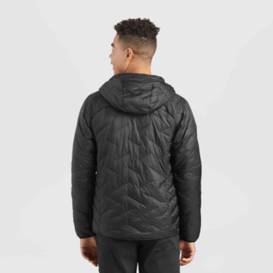 Outdoor UK Men's Superstrand Lt Hoodie Black