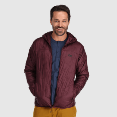 Outdoor UK Men's Superstrand Lt Hoodie Kalamata