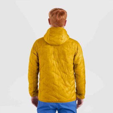 Outdoor UK Men's Superstrand Lt Hoodie Larch