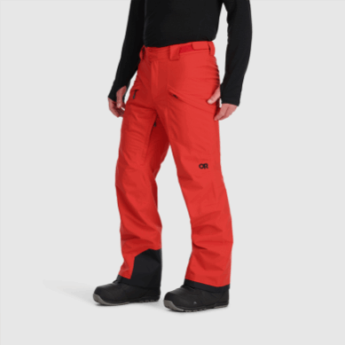 Outdoor UK Men's Snowcrew Pants Cranberry