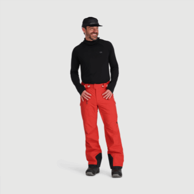 Outdoor UK Men's Snowcrew Pants Cranberry
