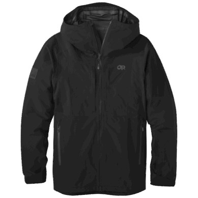 Outdoor UK Men's Skytour Ascentshell Jacket Black