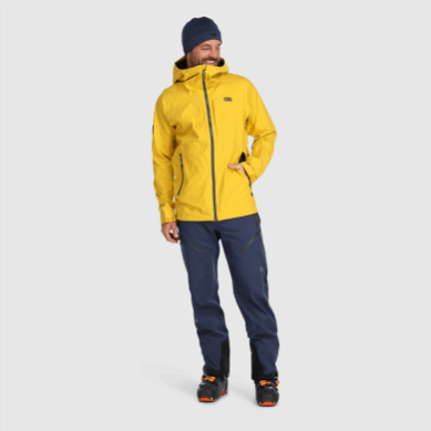 Outdoor UK Men's Skytour Ascentshell Jacket Larch