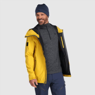 Outdoor UK Men's Skytour Ascentshell Jacket Larch