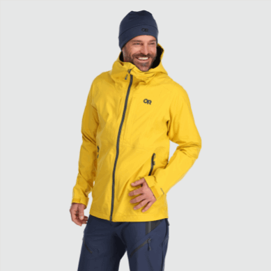 Outdoor UK Men's Skytour Ascentshell Jacket Larch