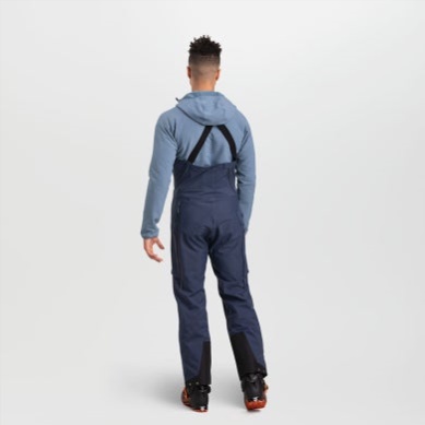 Outdoor UK Men's Skytour Ascentshell Bibs Naval Blue