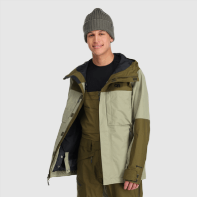 Outdoor UK Men's Kulshan Storm Jacket Flint/Loden